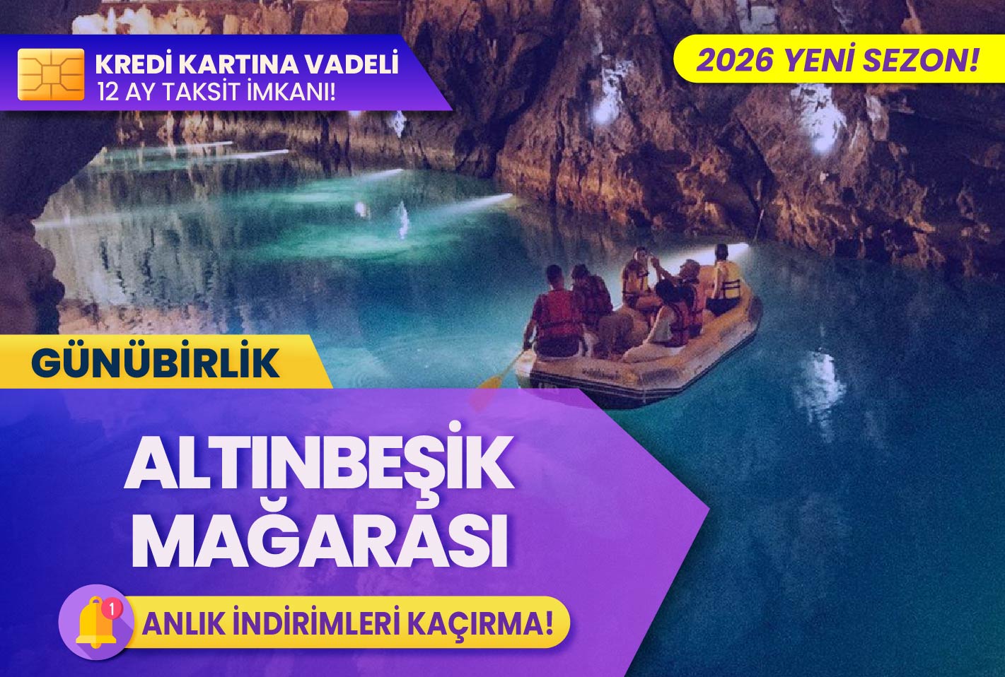 Altınbeşik Mağarası Turu (Günübirlik)