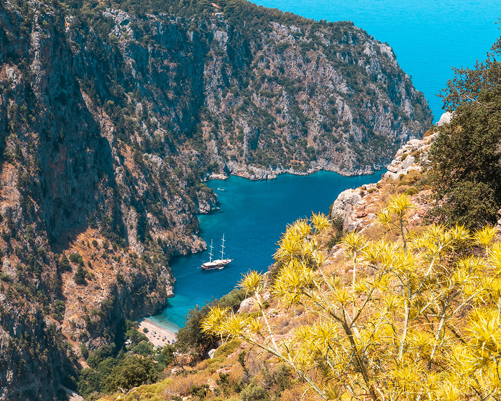Günübirlik Fethiye- Kelebekler Vadisi- Kaş Turu 