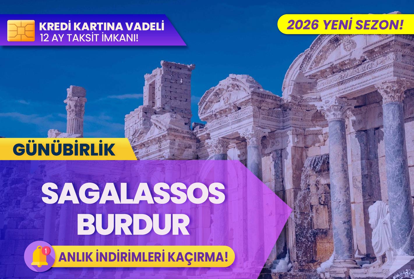 Sagalassos - Burdur Turu (Günübirlik)